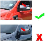 Ford Ranger 2011–2022 Pokrovi ogledal 2015+ (BMW-style, 2 kos) fotografija 6