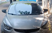 Hyundai Elantra (MD/UD) 2011–2015 Pokrovi ogledal brez izreza za smernik BMW-style (2 kos) fotografija 5