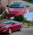 Hyundai Elantra (MD/UD) 2011–2015 Pokrovi ogledal brez izreza za smernik BMW-style (2 kos) fotografija 1