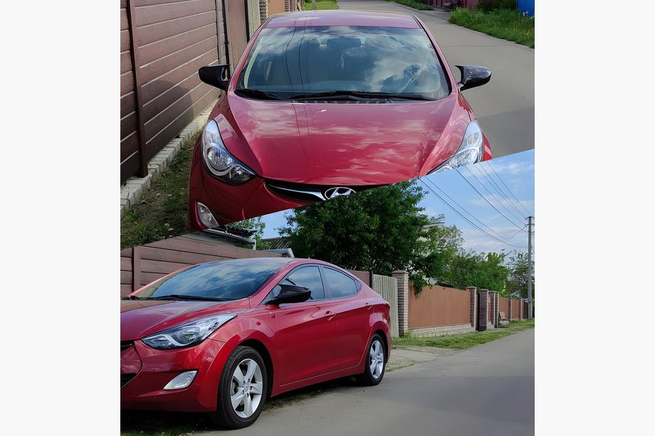 Hyundai Elantra (MD/UD) 2011–2015 Pokrovi ogledal brez izreza za smernik BMW-style (2 kos) Image