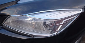 Ford Kuga/Escape 2013–2019 Kromirane obrobe žarometov 2013-2016 (ABS) fotografija 2