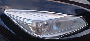 Ford Kuga/Escape 2013–2019 Kromirane obrobe žarometov 2013-2016 (ABS) fotografija 4