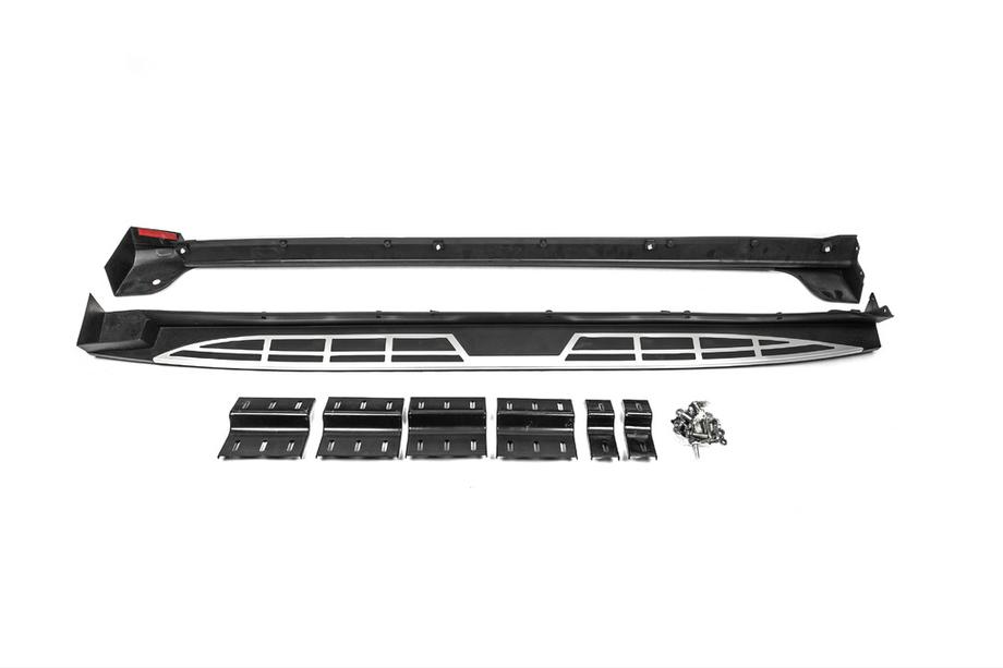 Hyundai Santa Fe 3 2012–2018 Znižano! OEM V3 stranske stopnice (2 kosa) Image