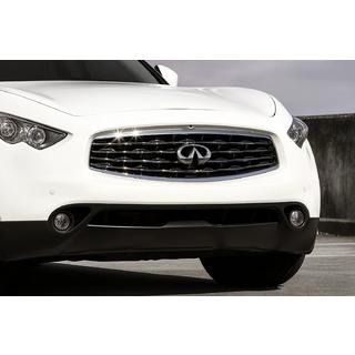 Libao sprednji lip spojler (plastika) Infiniti QX70 2013–2019 fotografija 3