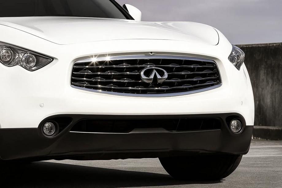 Infiniti QX70 2013–2019 Libao sprednji lip spojler (plastika) Fotografija 3