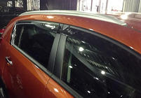 Kia Sportage 2010–2015 Vetrni deflektorji oken s kromom (4 kos, Libao) fotografija 3