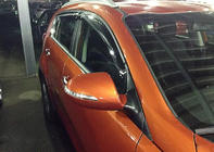 Kia Sportage 2010–2015 Vetrni deflektorji oken s kromom (4 kos, Libao) fotografija 4