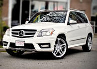 Mercedes GLK class X204 2008–2015 Sprednji in zadnji lip spojler Libao 2008-2012 (nerjaveče jeklo) fotografija 5
