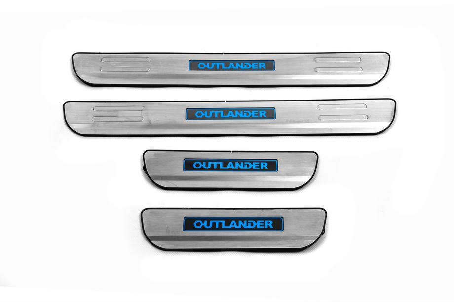 Mitsubishi Outlander 2012–2021 Letve za pragove Libao (4 kosi, nerjavno jeklo) Image