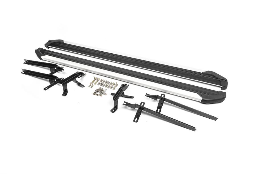 Nissan X-trail T31 2007–2014 Stranske stopnice OEM V1 (2 kos, aluminij) Image