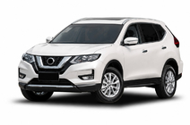 Nissan X-trail T32/Rogue 2014–2021 Integrirani strešni nosilci sivi OEM (za X-trail, aluminij, montaža z lepilom) fotografija 5