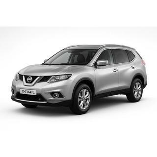 Integrirani strešni nosilci sivi OEM (za X-trail, aluminij, montaža z lepilom) fotografija 3