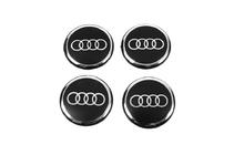 Audi Nalepke za sredinske pokrovčke platišč 54 mm (4 kosi) fotografija 1