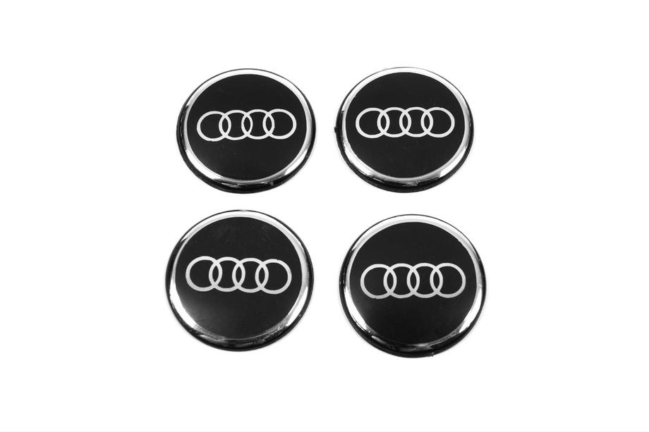 Audi Nalepke za sredinske pokrovčke platišč 54 mm (4 kosi) Image