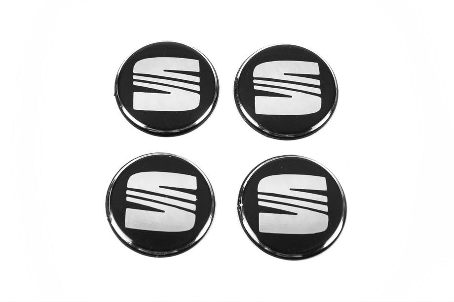 Seat Nalepke za sredinske pokrovčke platišč 54 mm (4 kosi) Fotografija 1