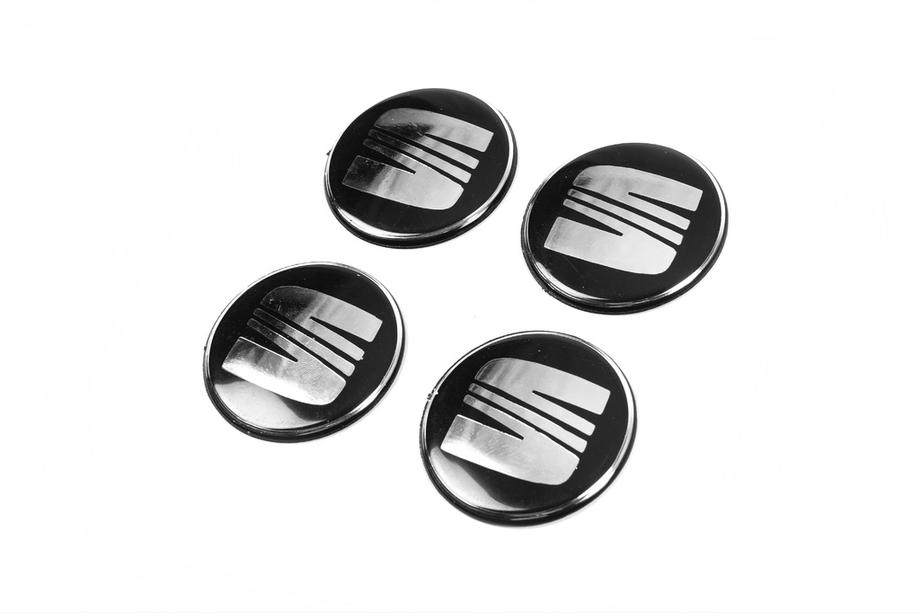 Seat Nalepke za sredinske pokrovčke platišč 54 mm (4 kosi) Fotografija 2