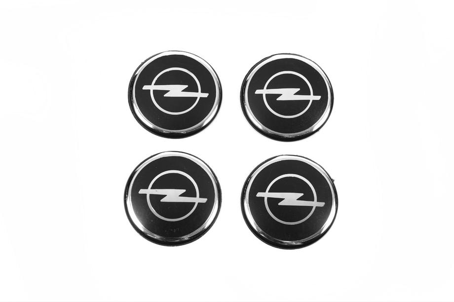 Opel Nalepke za sredinske pokrovčke platišč 54 mm (4 kosi) Fotografija 2