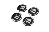 Fiat Nalepke za sredinske pokrovčke platišč 54 mm (4 kosi) fotografija 2