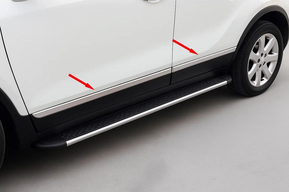Opel Mokka 2012–2021 Libao vratne letvice (4 kosi, plastika) Image