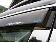 Subaru Forester 2013–2018 Vetrniki z kromom (4 kosi, Aomis) fotografija 1