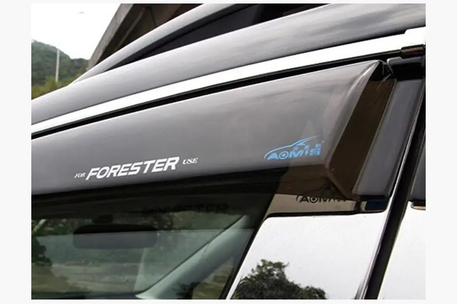 Subaru Forester 2013–2018 Vetrniki z kromom (4 kosi, Aomis) Image