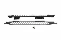 Subaru Outback 2009–2014 OEM V2 stranske stopnice (2 kosa, aluminij) fotografija 4