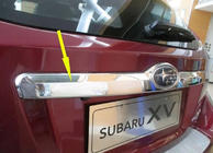 Subaru XV 2011–2017 Libao okrasna letvica nad registrsko tablico (nerjavno jeklo) fotografija 5