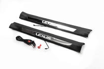 Lexus NX 2014–2021 Osvetljene letve pragov (2 kosa, plastika) fotografija 2