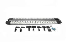 Toyota Rav 4 2006–2013 OEM V1 bočne stopnice za LONG (2 kosa, aluminij) fotografija 2