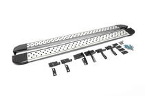 Toyota Rav 4 2006–2013 OEM V1 bočne stopnice za LONG (2 kosa, aluminij) fotografija 3