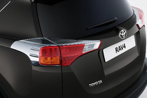 Toyota Rav 4 2013–2018 Pokrovi zadnjih luči Libao V1 2013-2016 (2 kosa, plastika) fotografija 1