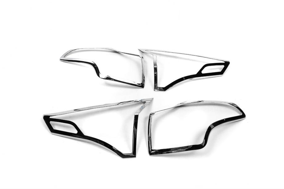 Toyota Rav 4 2013–2018 Kromirani pokrovi zadnjih luči Libao V2 2013-2016 (2 kosa, plastika) Fotografija 6