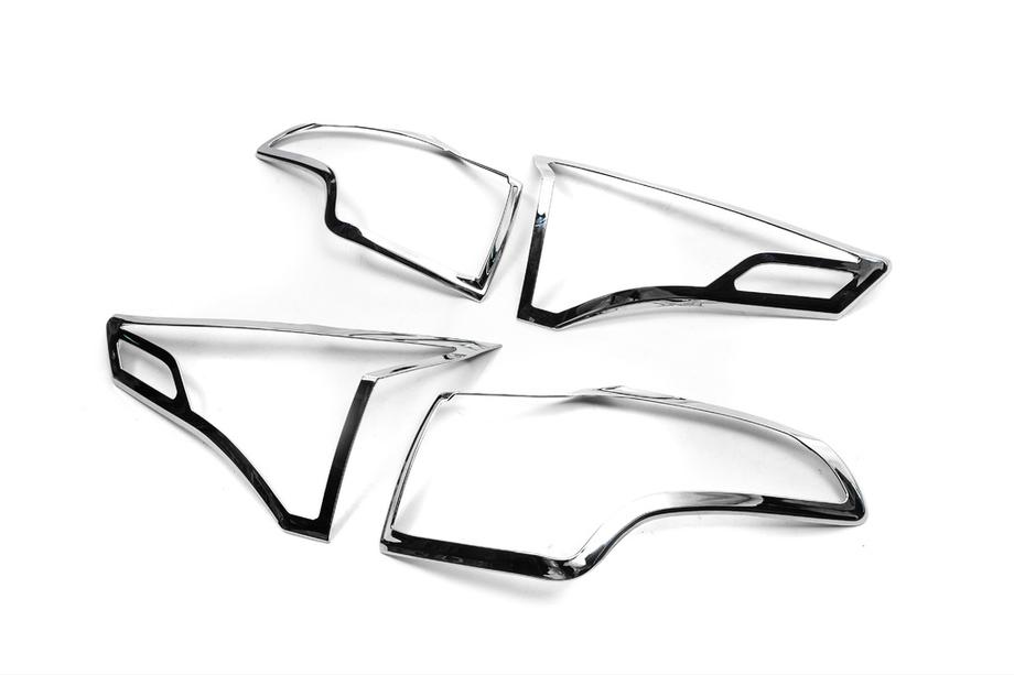 Toyota Rav 4 2013–2018 Kromirani pokrovi zadnjih luči Libao V2 2013-2016 (2 kosa, plastika) Fotografija 7
