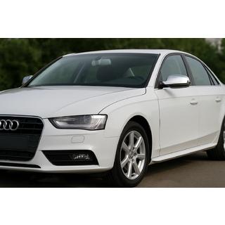 Pokrovi ogledal iz nerjavečega jekla 2010-2015 (2 kos) Audi A4 B8 2007–2015 fotografija 3
