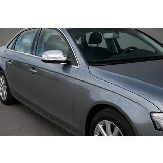 Pokrovi ogledal iz nerjavečega jekla 2010-2015 (2 kos) Audi A4 B8 2007–2015 fotografija 1