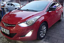 Hyundai Elantra (MD/UD) 2011–2015 Pokrovi ogledal z izrezom za smernik BMW-style (2 kos) fotografija 6