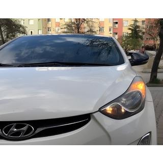 Pokrovi ogledal z izrezom za smernik BMW-style (2 kos) Hyundai Elantra (MD/UD) 2011–2015 fotografija 4