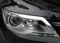 Volkswagen Tiguan 2007–2016 Libao kromirani pokrovi žarometov 2007-2011 (2 kosa, plastika) fotografija 1