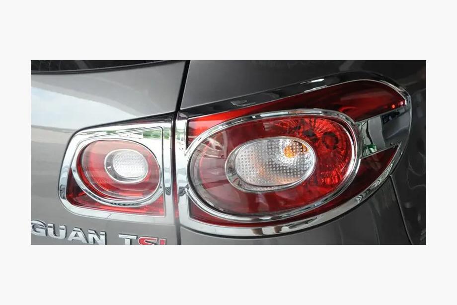 Volkswagen Tiguan 2007–2016 Kromirani pokrovi zadnjih luči Libao 2007-2011 (2 kos, plastika) Image