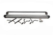 Volkswagen Touareg 2002–2010 OEM stranske stopnice (2 kosa, aluminij) fotografija 3