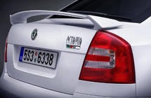 Skoda Octavia II A5 2010–2013 RS spojler fotografija 1