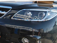 BYD S6 2010–2016 Libao kromirani pokrovi žarometov (2 kosa, plastika) fotografija 2