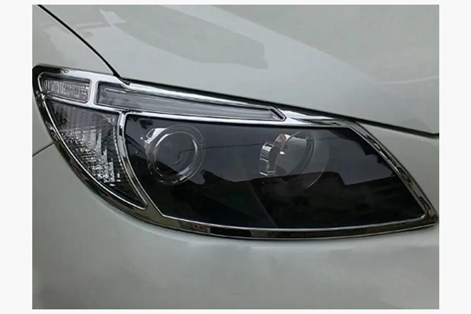 BYD S6 2010–2016 Libao kromirani pokrovi žarometov (2 kosa, plastika) Image