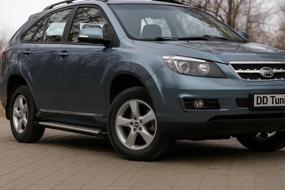 BYD S6 2010–2016 Stranske stopnice OEM V2 (2 kos, aluminij) Image