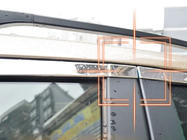 BYD S6 2010–2016 Kompletna okenska obroba Libao (nerjavno jeklo) fotografija 3