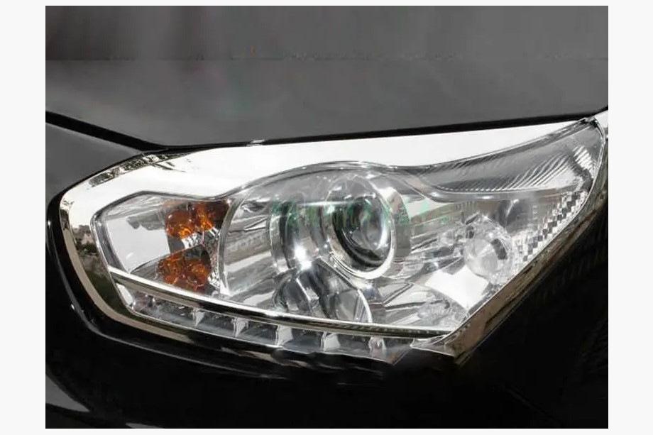 Chery Tiggo 1 2005–2016 Kromirani pokrovi žarometov Libao 2010-2014 (2 kos, plastika) Image