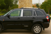 Chery Tiggo 1 2005–2016 Kompletno obrobljanje stekel 2010-2014 (komplet 4 kos, Libao) fotografija 1
