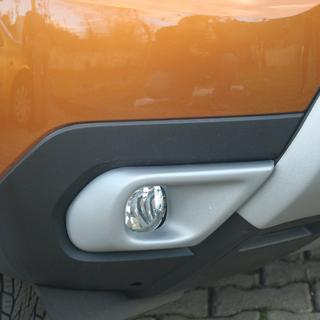 Okvirji meglenk (ABS, siva) Renault Duster 2018–2024 fotografija 3