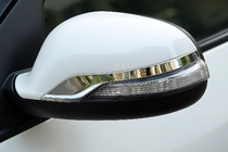 Chery Tiggo 5 2013– Libao kromirani pokrovi ogledal (2 kosa, plastika) fotografija 1