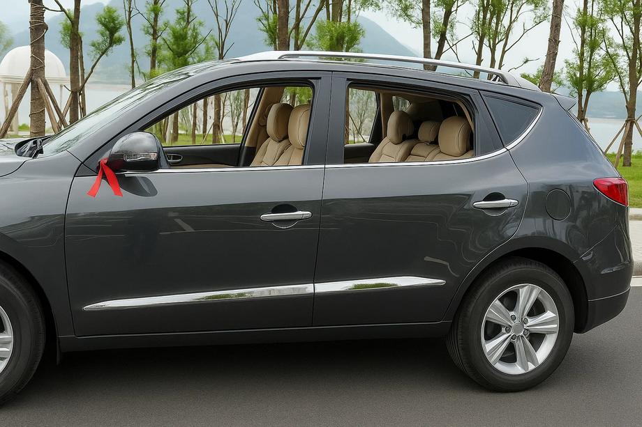 Geely Emgrand X7 2011– Libao vratne letvice (4 kosi, plastika) Image